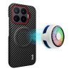 Coque Xiaomi 17T Ruiyi Magnétique Effet Carbone