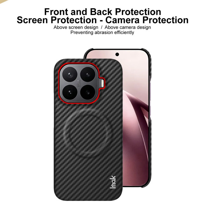 Coque Xiaomi 17T Ruiyi Magnétique Effet Carbone