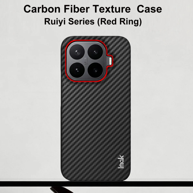 Coque Xiaomi 17T Ruiyi Effet Carbone