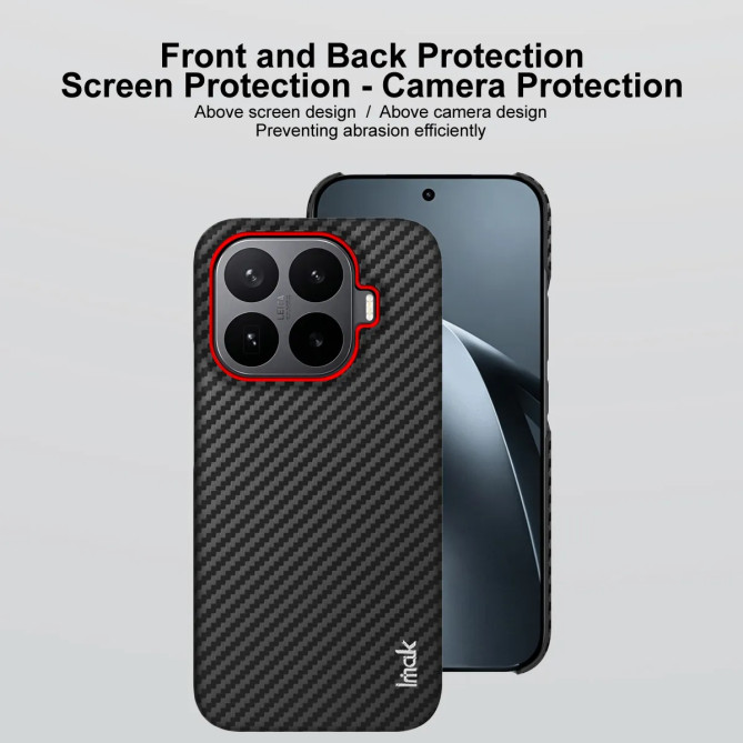 Coque Xiaomi 17T Ruiyi Effet Carbone
