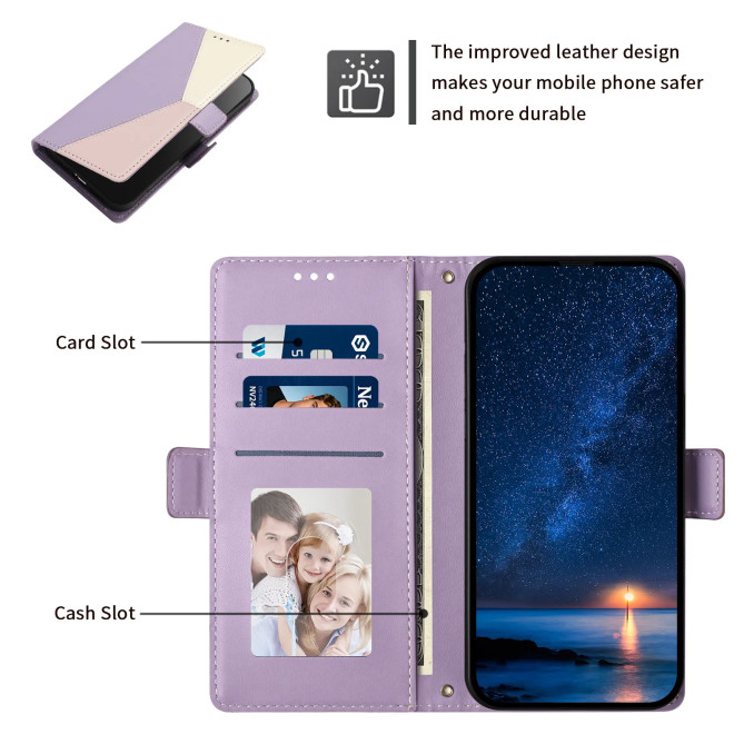 Housse Xiaomi 17T Pro Géométrique Tricolore