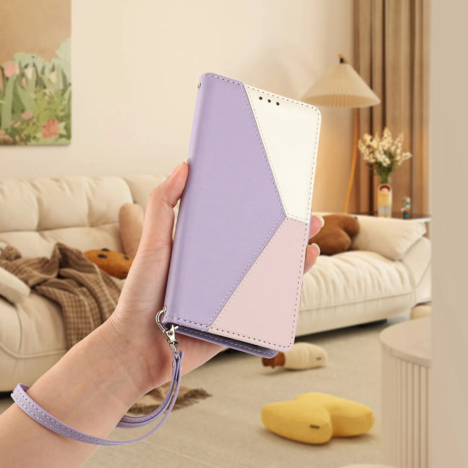 Housse Xiaomi 17T Pro Géométrique Tricolore