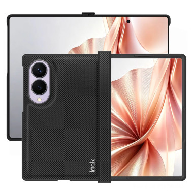 Coque Samsung Galaxy Z Fold 8 Fine Simili Cuir Effet Carbone