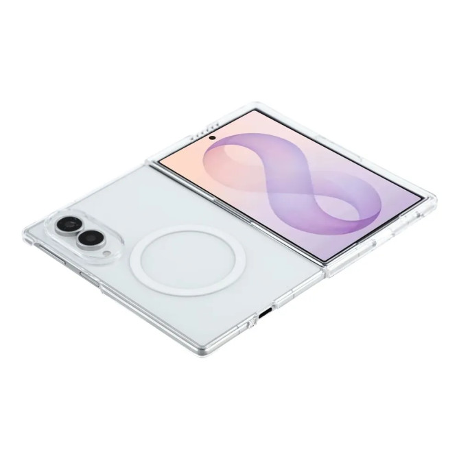 Coque Z Fold 8 Transparente Magnétique Ultra-Fine