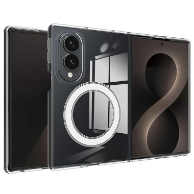 Coque Samsung Galaxy Z Fold 8 Transparente Magnétique Dos Acrylique