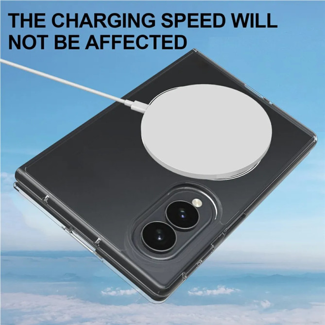 Coque Samsung Galaxy Z Fold 8 Transparente Magnétique Dos Acrylique