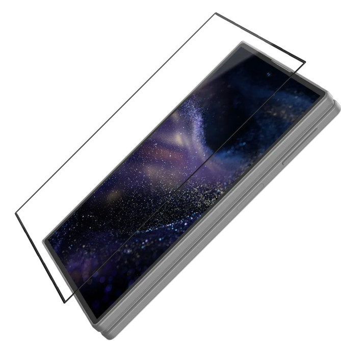 Verre Trempé Samsung Galaxy Z Fold 8 AGC Couverture Intégrale Bord Noir