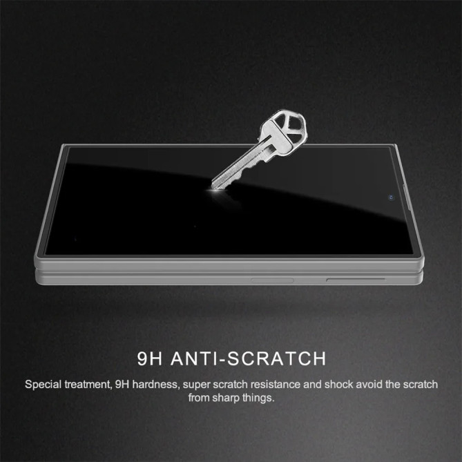 Verre Trempé Samsung Galaxy Z Fold 8 AGC Couverture Intégrale Bord Noir