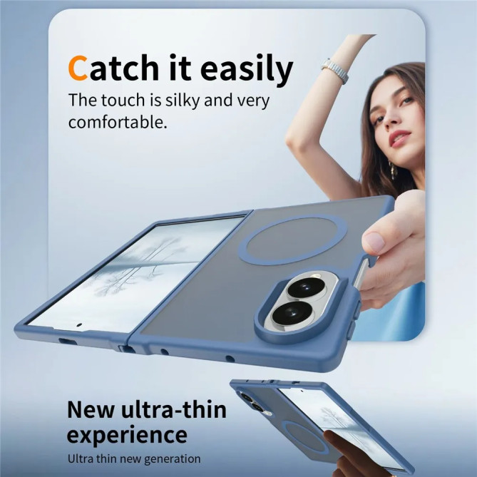 Coque Z Fold 8 Texture Mate + Films Protection