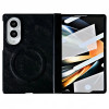 Coque Folio Effet Cuir Z Fold 8 + Écran Protégé