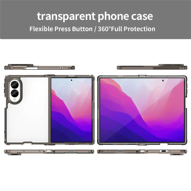 Coque Z Fold 8 Anti-Jaunissement + Airbags