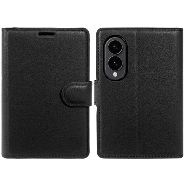 Housse Samsung Galaxy Z Fold 8 Effet Cuir Grainé avec Support Intégré