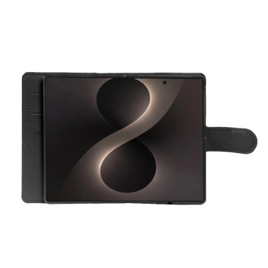 Housse Samsung Galaxy Z Fold 8 Effet Cuir Grainé avec Support Intégré