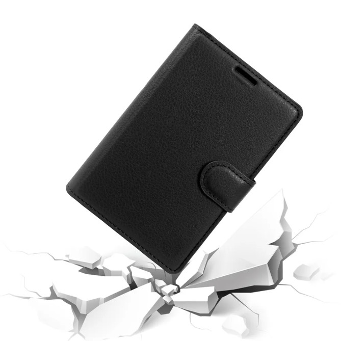 Housse Samsung Galaxy Z Fold 8 Effet Cuir Grainé avec Support Intégré