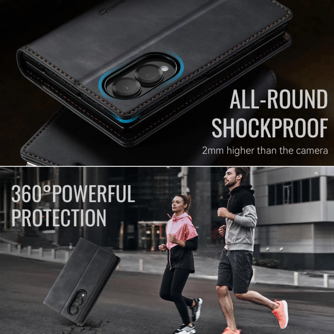 Housse Samsung Galaxy Z Fold 8 Rétro avec Protection RFID
