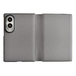 Housse Samsung Galaxy Z Fold 8 Effet Cuir Épurée à Rabat Magnétique