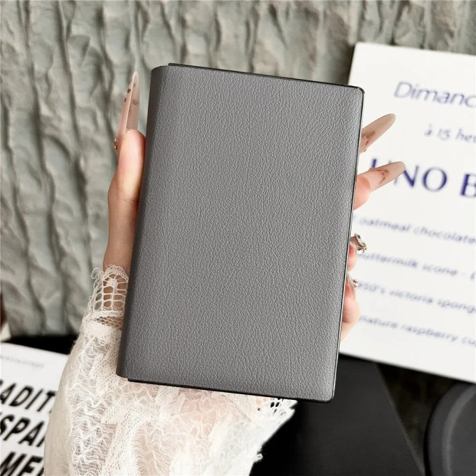 Housse Samsung Galaxy Z Fold 8 Effet Cuir Épurée à Rabat Magnétique
