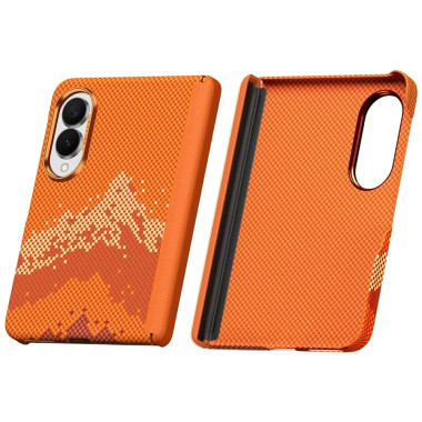 Coque Samsung Galaxy Z Fold 8 Motif Montagne Pixelisée