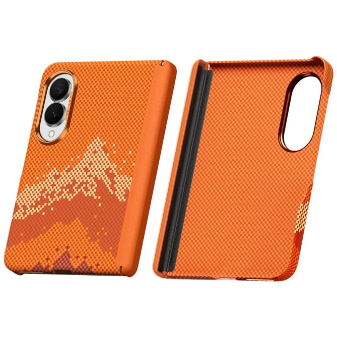 Coque Samsung Galaxy Z Fold 8 Motif Montagne Pixelisée