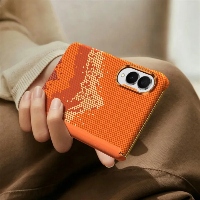 Coque Samsung Galaxy Z Fold 8 Motif Montagne Pixelisée