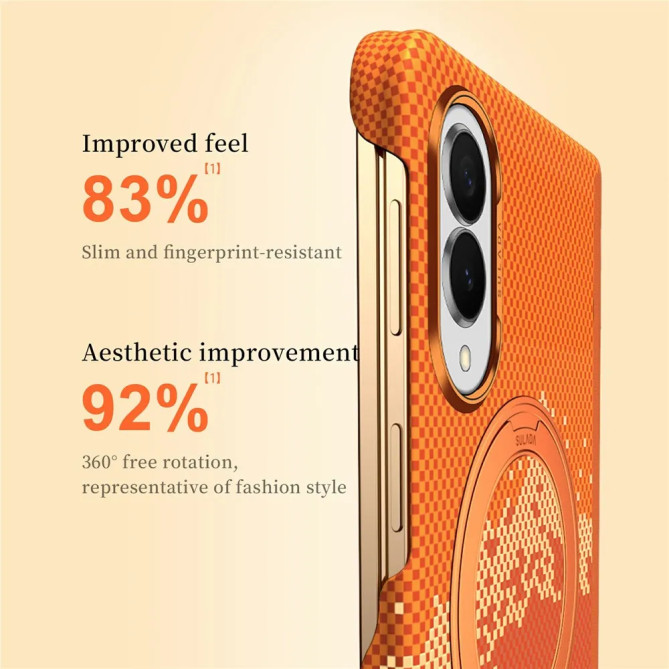 Coque Galaxy Z Fold 8 Anneau Support Rotatif 360°