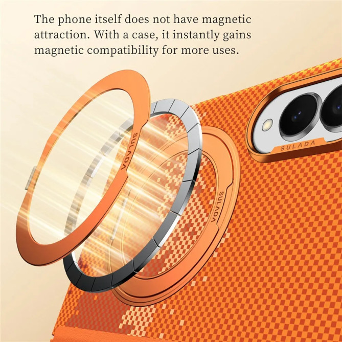 Coque Galaxy Z Fold 8 Anneau Support Rotatif 360°
