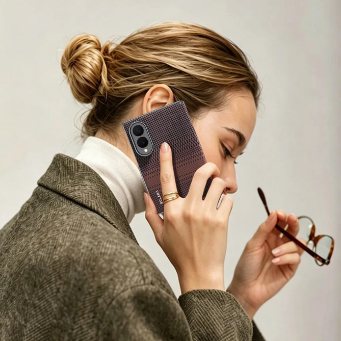 Coque Samsung Galaxy Z Fold 8 Magnétique Rigide Texture Damier