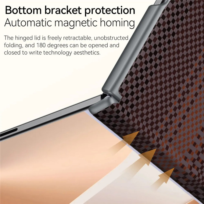 Coque Samsung Galaxy Z Fold 8 Magnétique Rigide Texture Damier