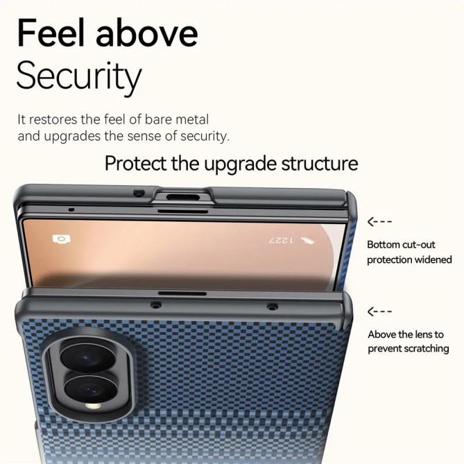 Coque Samsung Galaxy Z Fold 8 Magnétique Rigide Texture Damier