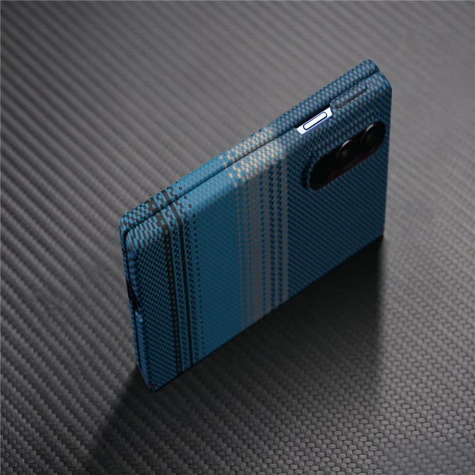 Coque Galaxy Z Fold 8 Carbone Magnétique + Verre Trempé