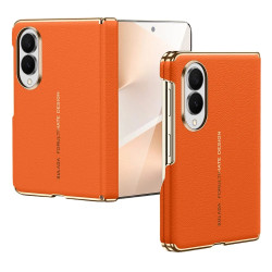 Coque Samsung Galaxy Z Fold 8 Cuir Véritable Magnétique Double Axe
