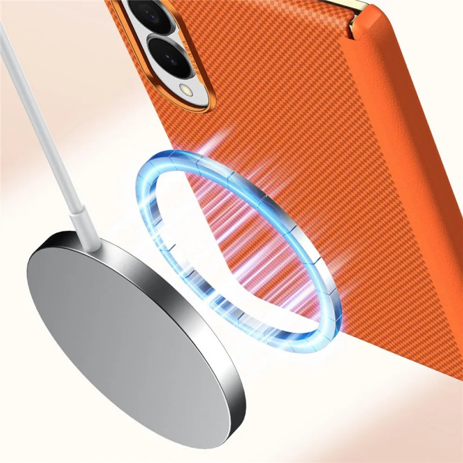 Coque Z Fold 8 Kevlar Magnétique + Rabat Charnière