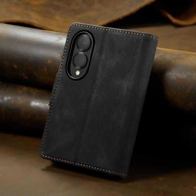 Housse Portefeuille RFID Samsung Galaxy Z Fold 8 Finition Cuir Mate