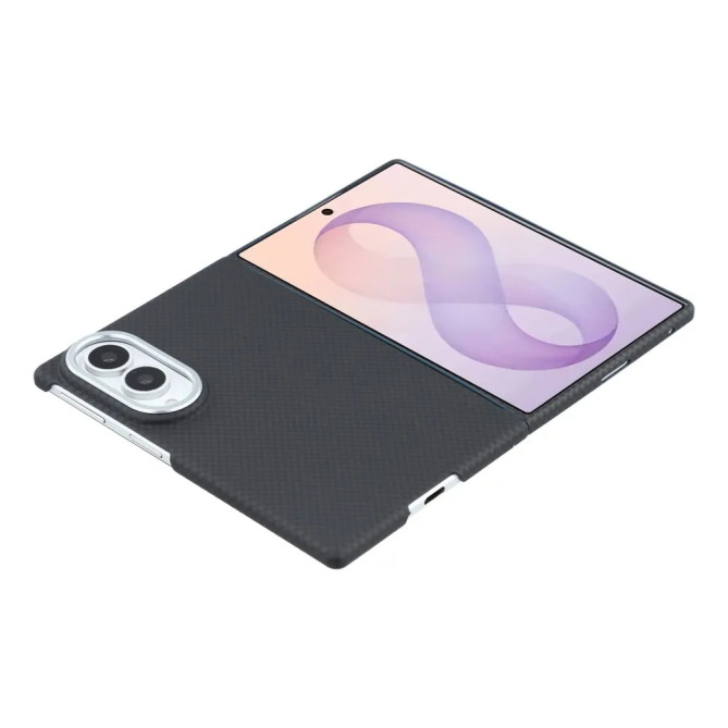 Coque Z Fold 8 Magnétique Nanofibre de Carbone