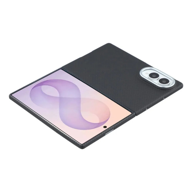 Coque Z Fold 8 Magnétique Nanofibre de Carbone
