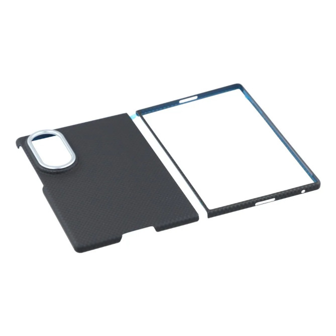 Coque Z Fold 8 Magnétique Nanofibre de Carbone