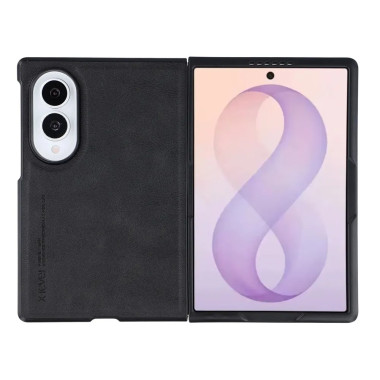 Coque Samsung Galaxy Z Fold 8 Effet Cuir Lisse Finition Business