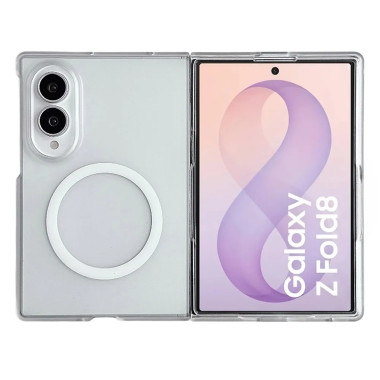 Coque Samsung Galaxy Z Fold 8 Transparente Mate Magnétique Antichoc