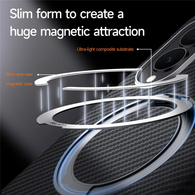 Coque Samsung Z Fold 8 Effet Carbone Anneau Béquille