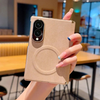 Coque Z Fold 8 Denim Magnétique Double Charnière