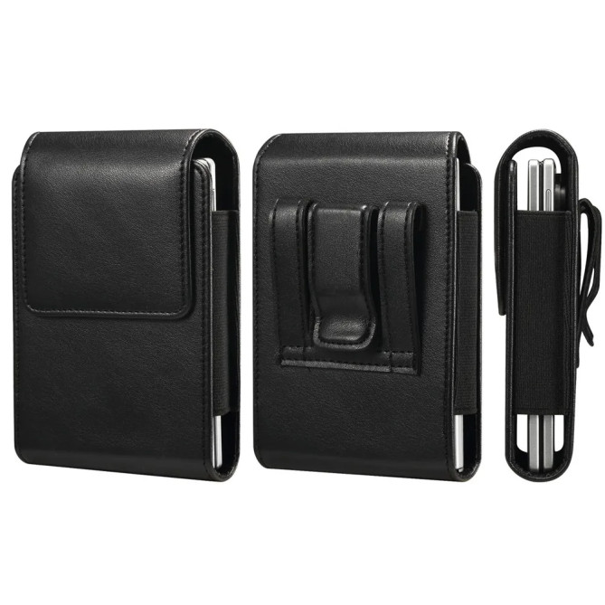 Étui Ceinture Z Fold 8 Effet Cuir Grainé