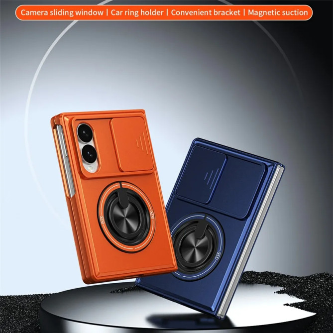 Coque Galaxy Z Fold 8 Cache Caméra avec Anneau Support