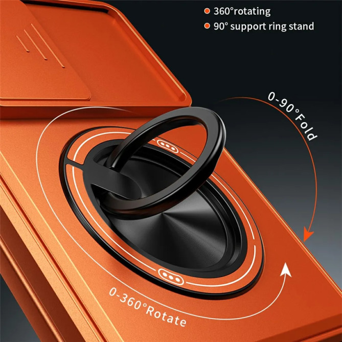 Coque Galaxy Z Fold 8 Cache Caméra avec Anneau Support