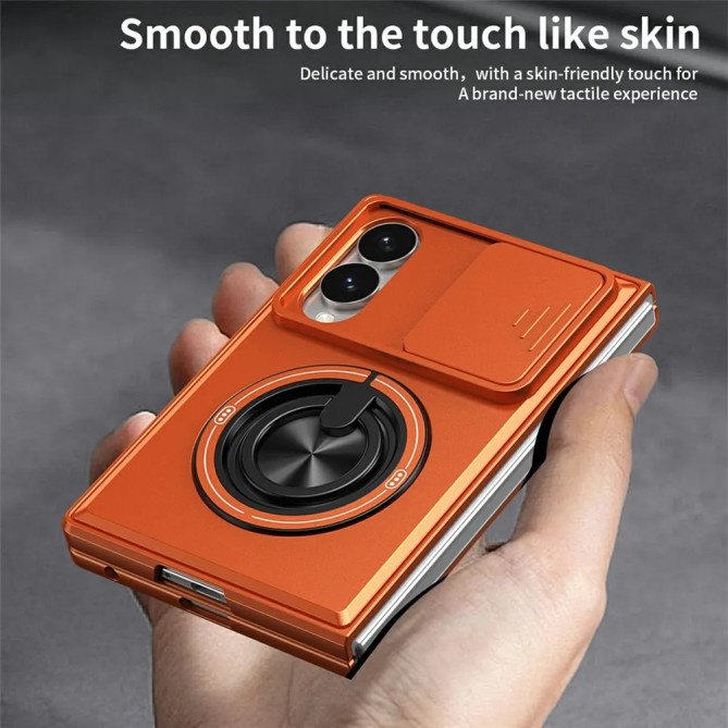 Coque Galaxy Z Fold 8 Cache Caméra avec Anneau Support