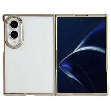 Coque Samsung Galaxy Z Fold 8 Transparente Ultrafine Contour Métallisé