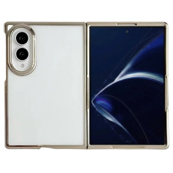 Coque Samsung Galaxy Z Fold 8 Transparente Ultrafine Contour Métallisé