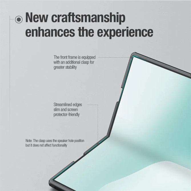 Coque Z Fold 8 NILLKIN Super Frosted Shield
