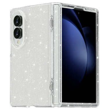 Coque Samsung Galaxy Z Fold 8 Transparente Pailletée Bords Renforcés