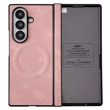 Coque Folio Z Fold 8 Ultra Effet Cuir avec Film Écran