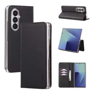 Housse Portefeuille RFID Samsung Galaxy Z Fold 8 Ultra Effet Cuir avec Support